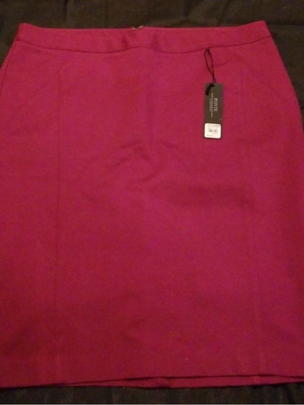 Brand New Lane Bryant Magenta Pencil Skirt